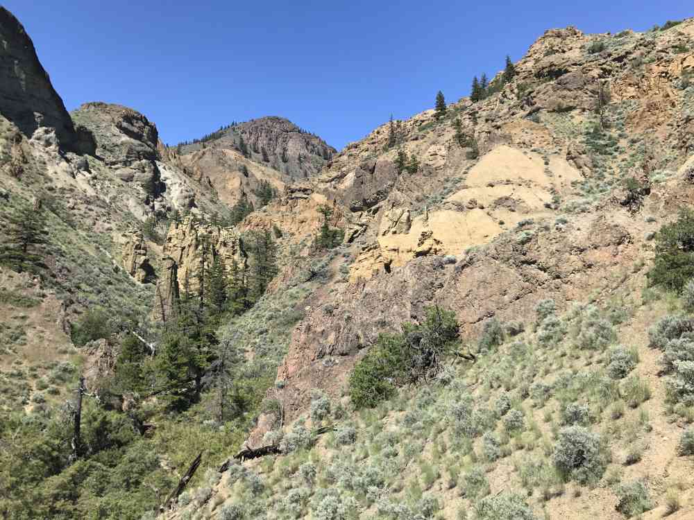 Cinnamon Ridge/Hoodoos Ridge Ascent